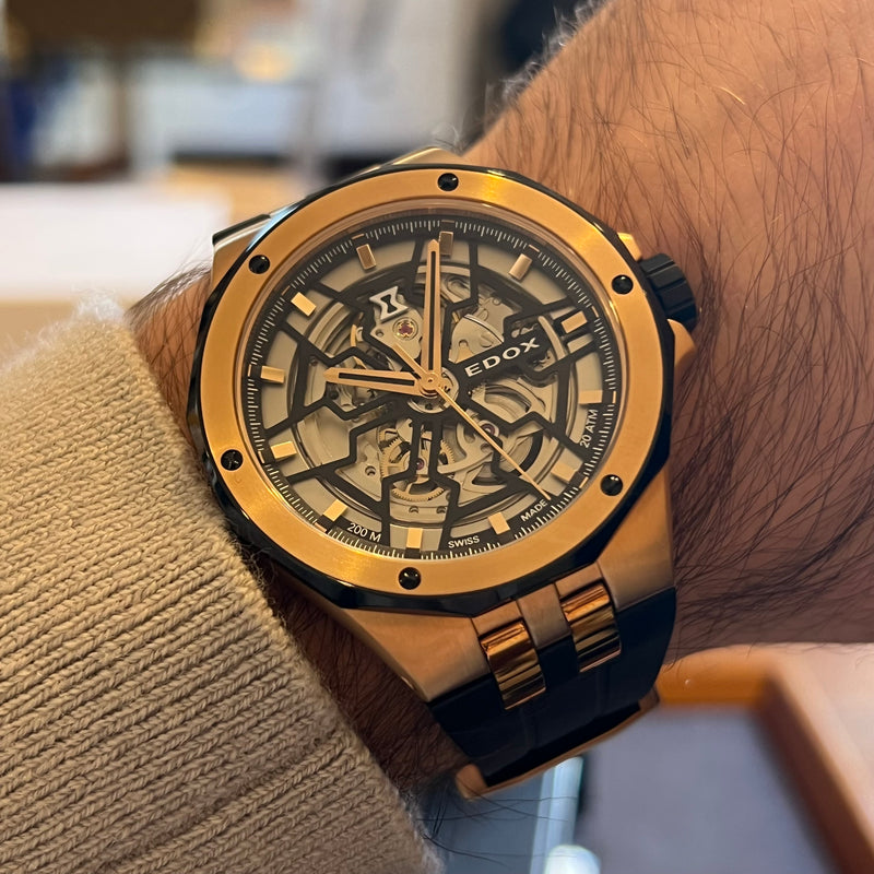 Edox Delfin The Original Mecano Full Set 85303-357RN