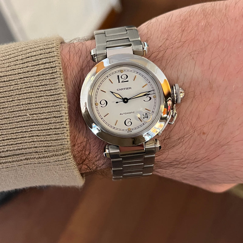 Cartier Pasha C Automatic Date W31015M7-2324