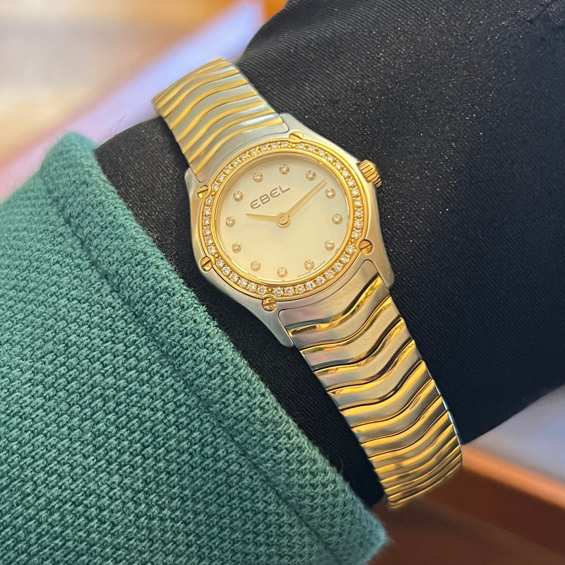 Ebel Classic Wave Diamonds Bezel 1003F14/9925