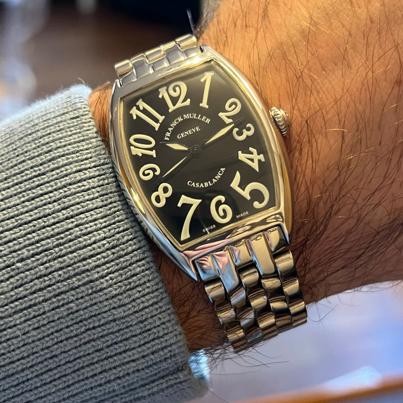 Franck Muller Casablanca Auto Black Dial 2852 display picture 1