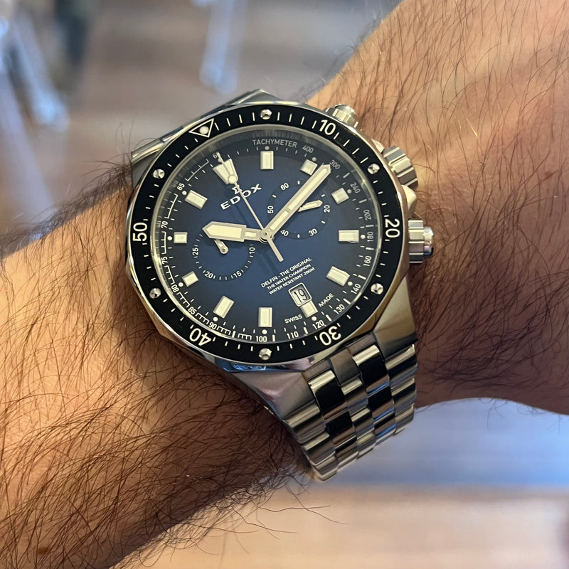 Edox Delphin Chronograph Quartz 10109