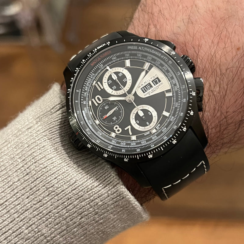 Hamilton Khaki X-Mach Chronograph Full Set H766860