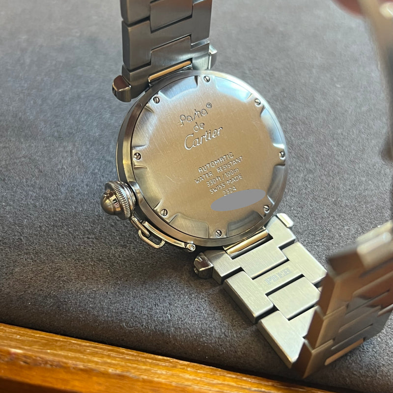 Cartier Pasha C White Dial Full Set W31015M7-2324