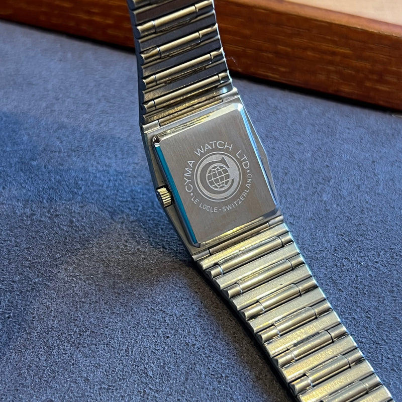 Cyma Navystar Gold Plated Bezel Quartz