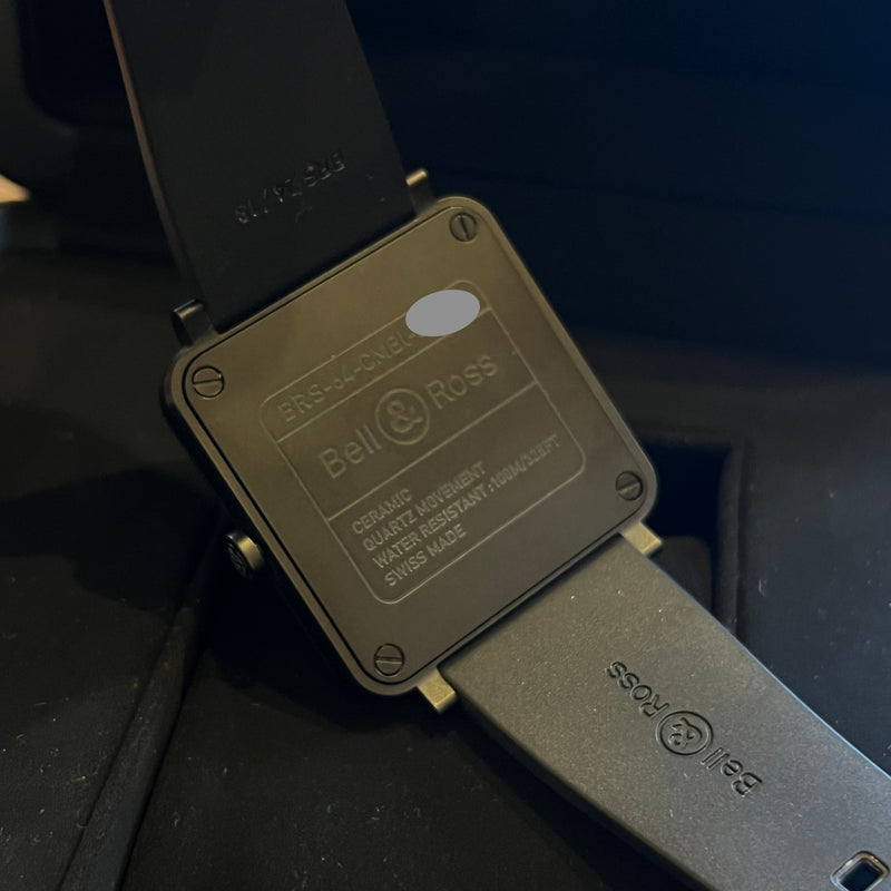 Bell & Ross Black Matte Quartz 2024 Full Set BRS-64-CMBL