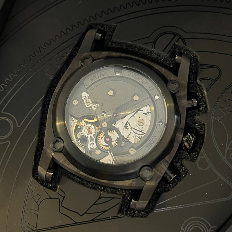 CODE 41 Carbon Case Stem-Winder Chrono NB24