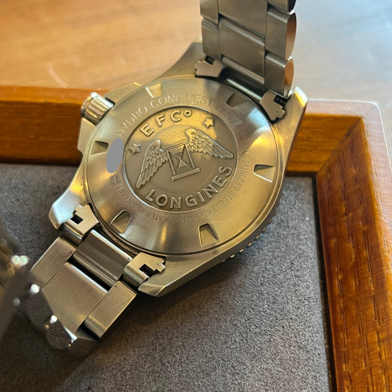 Longines Hydroconquest Automatic Date Full Set L3.782.4.76.6