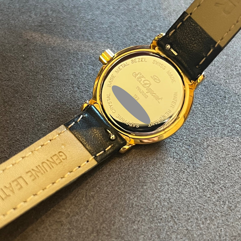S.T. Dupont Red Dial Quartz 193