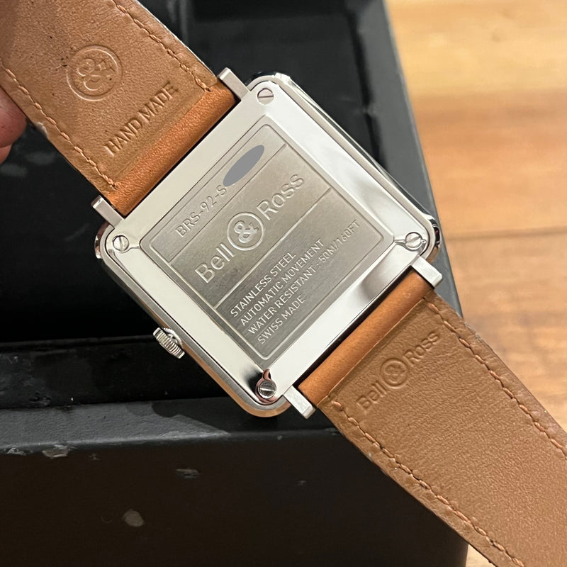 Bell & Ross Golden Heritage Automatic Date Full Set BRS-92-G-HE-ST