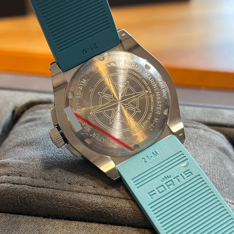 Fortis Marinemaster M-40 Serenity Blue Full Set F8120003