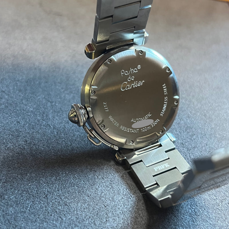 Cartier Pasha C Automatic Gmt W31029M7