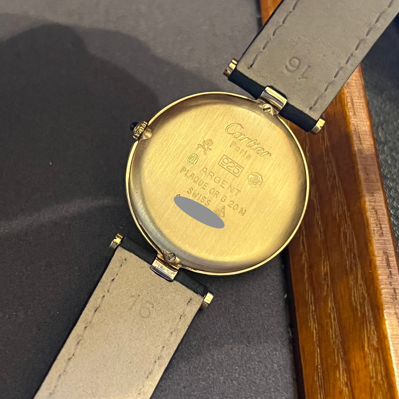 Cartier Must Vendôme Burgundy Dial 590003