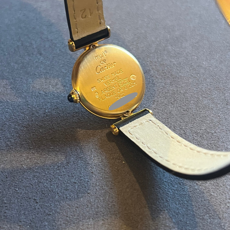 Cartier Must Colisée Vermeil 1902-W1000654