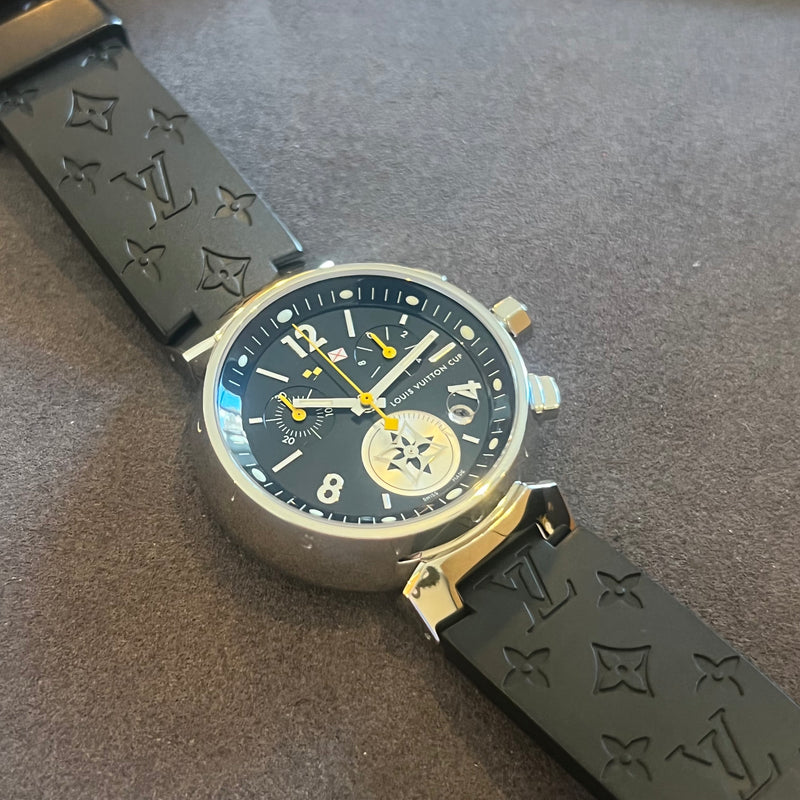 Louis Vuitton Tambour Lovely Cup Chronograph Full Set Q132G