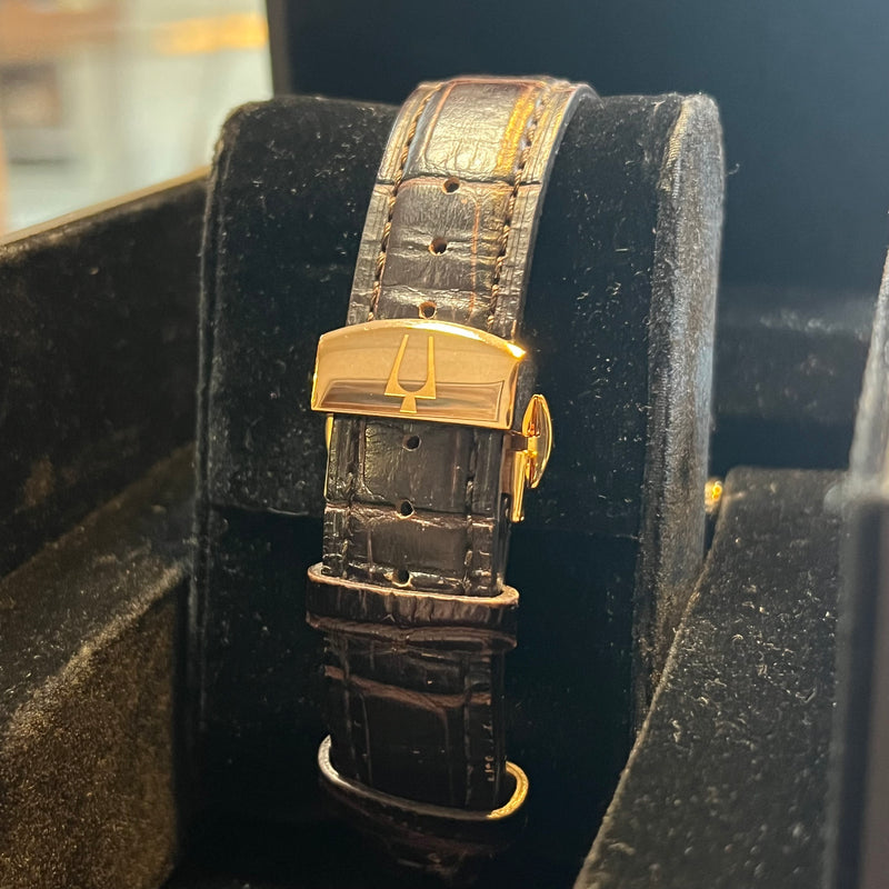 Bulova Accu-Swiss Automatic Chrono Day-Date Full Set 64C106