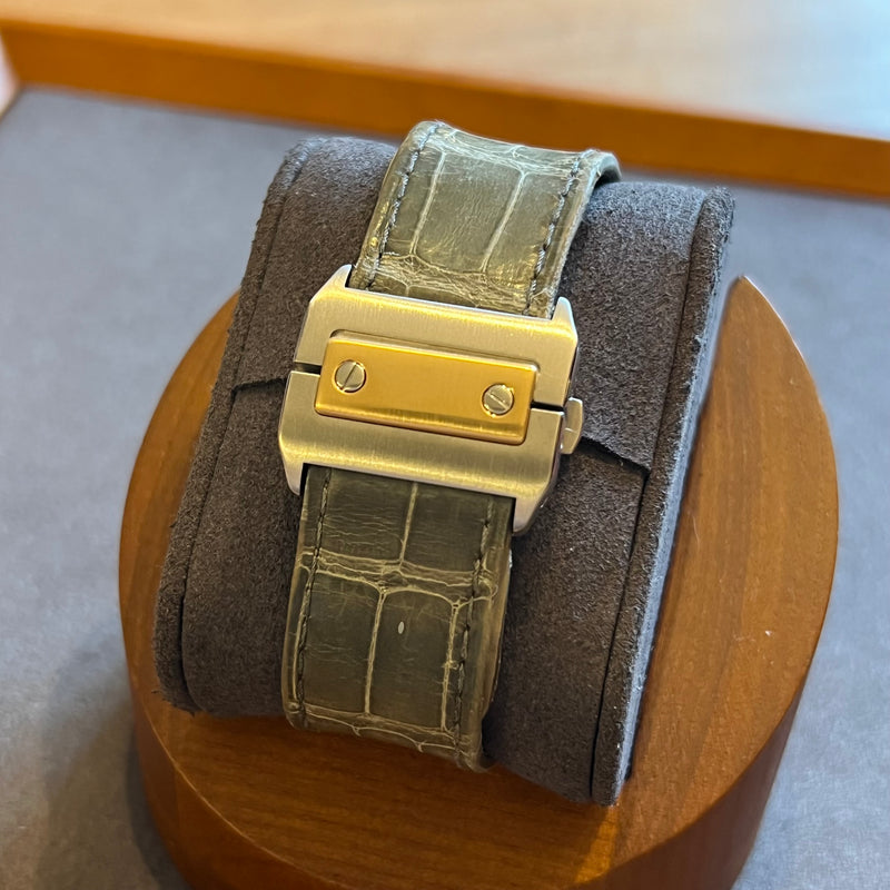 Cartier Santos 100 XL Gold Bezel 2656