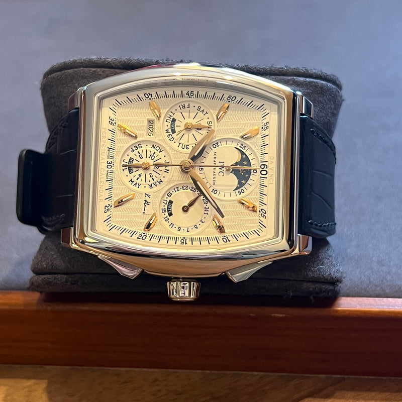 IWC Da Vinci Perpetual Calendar Kurt Klaus Full Set IW376207
