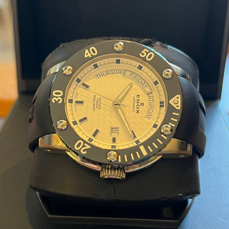 Edox Class-1 Automatic Day-Date Full Set 83005