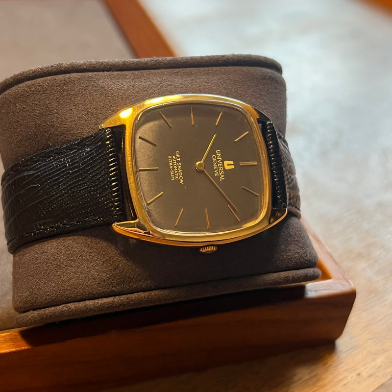 Universal Genève Gilt Shadow Brown Dial 566105