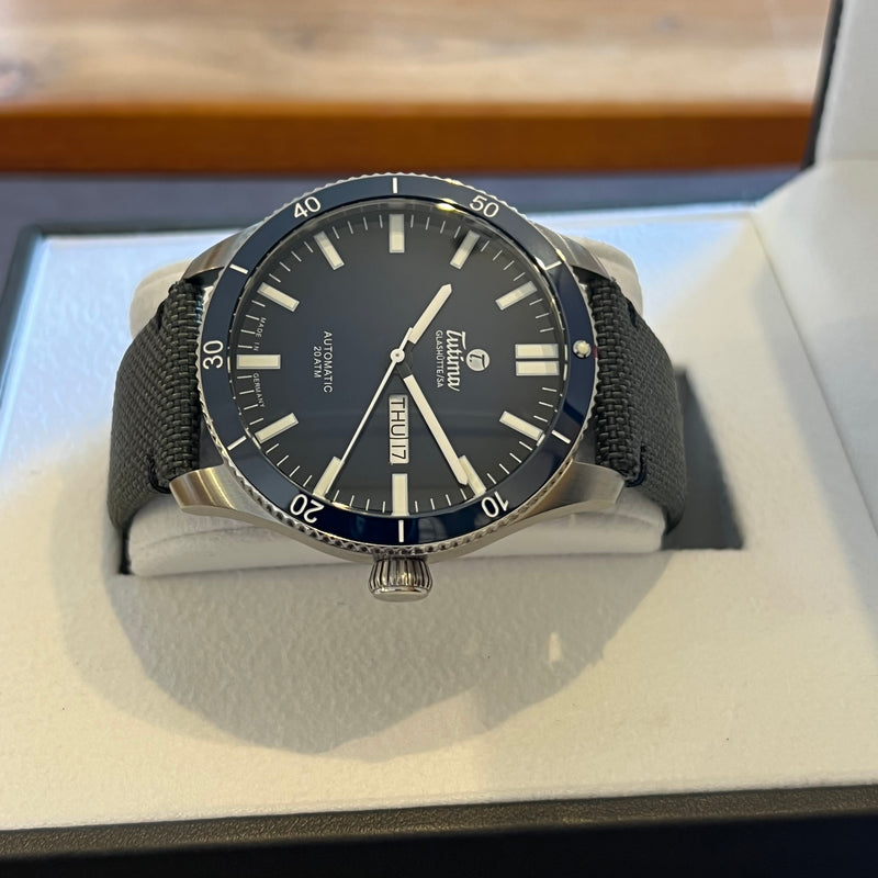 Tutima Glashutte Grand Flieger Airport Full Set 6106-01