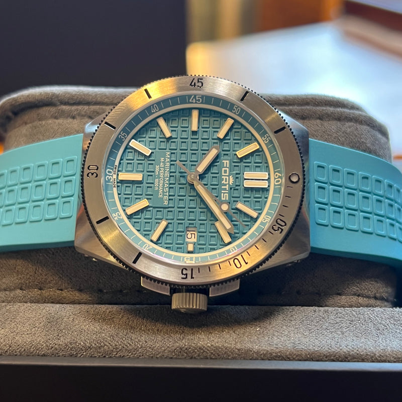 Fortis Marinemaster M-40 Serenity Blue Full Set F8120003