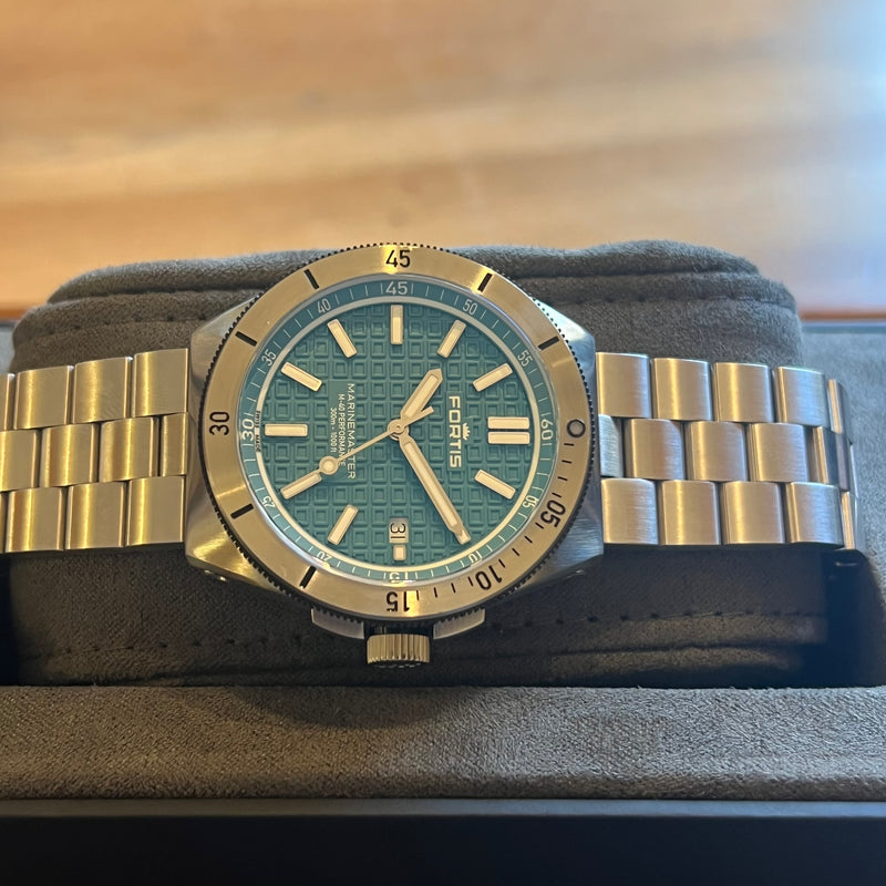 Fortis Marinemaster M-40 Serenity Blue Full Set F8120004