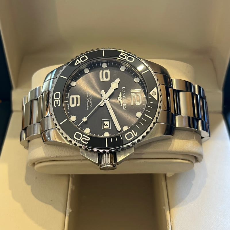 Longines Hydroconquest Automatic Date Full Set L3.782.4.76.6