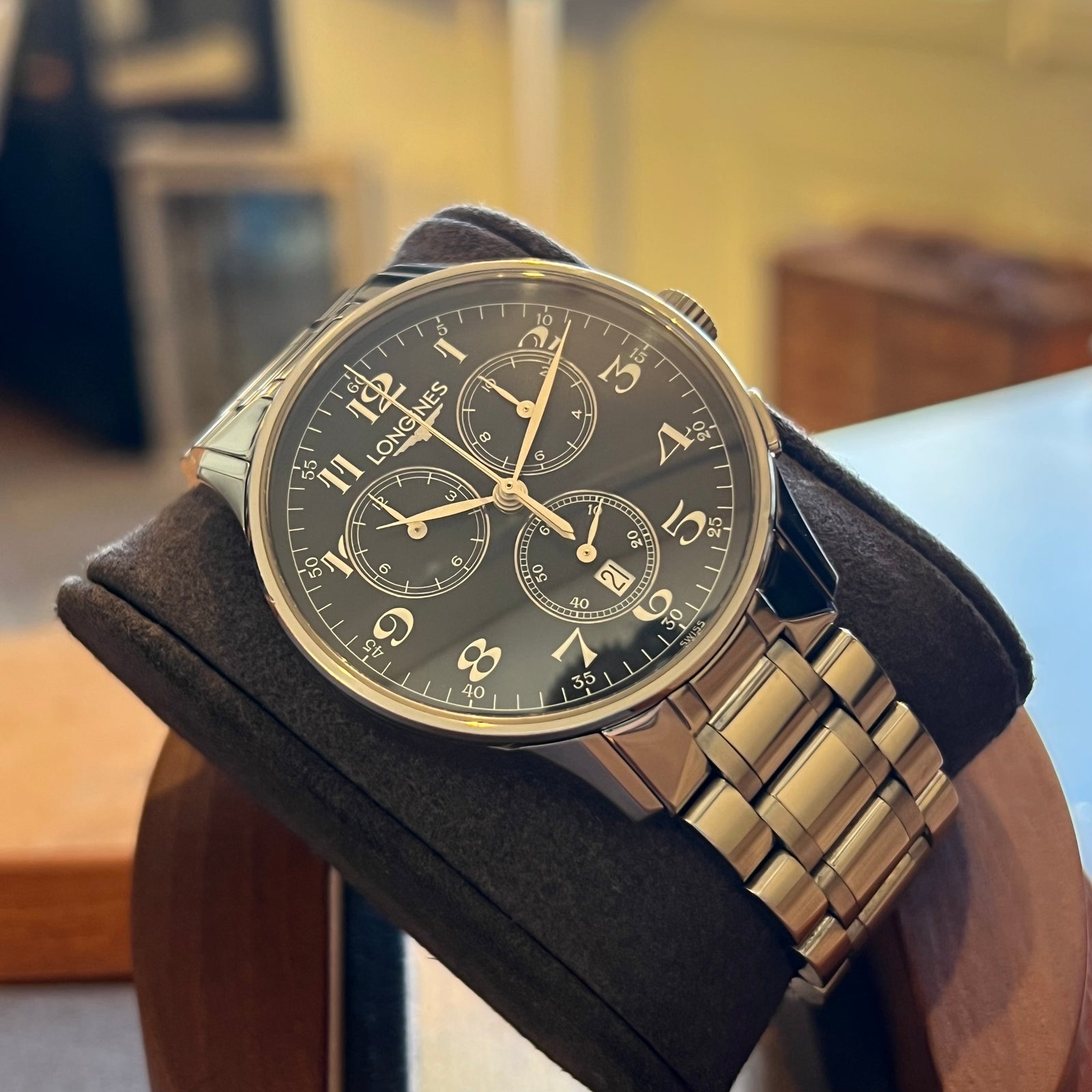Longines Quartz Chronograph Date L2.649.4