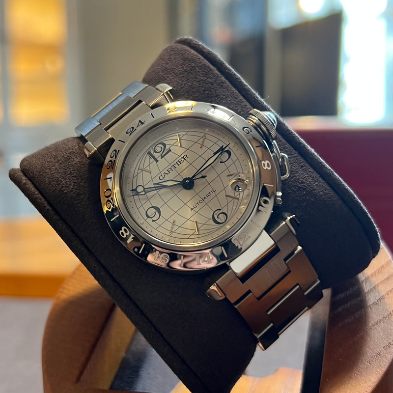 Cartier Pasha C Automatic Gmt W31029M7