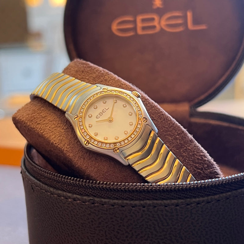 Ebel Classic Wave Diamonds Bezel 1003F14/9925