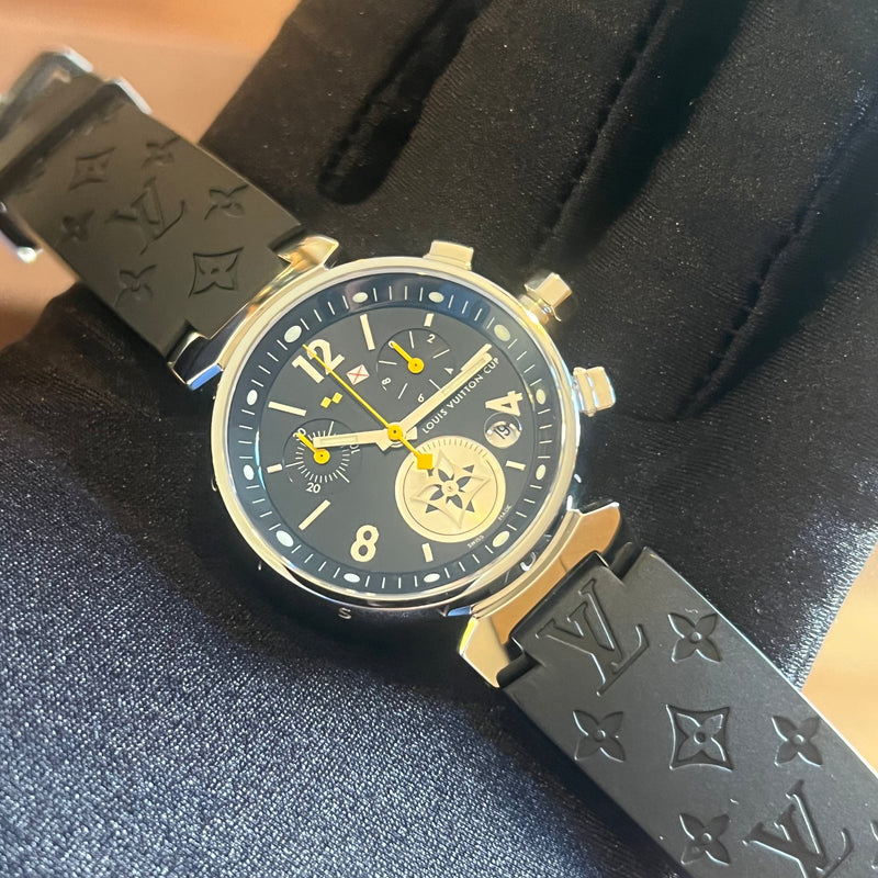 Louis Vuitton Tambour Lovely Cup Chronograph Full Set Q132G