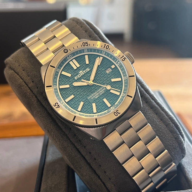 Fortis Marinemaster M-40 Serenity Blue Full Set F8120004