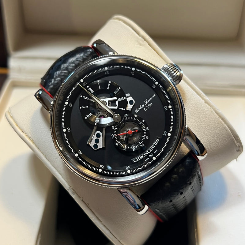 Chronoswiss Flying Regulator Open Gear Full Set CH-8753-BKBK