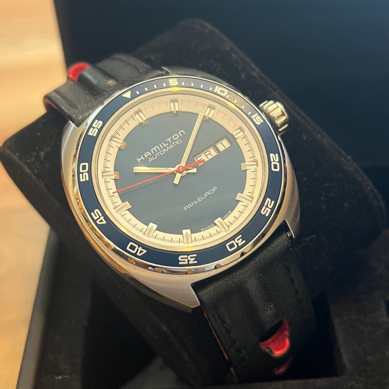 Hamilton American Pan-Europ Day Date Auto Full Set H35405741