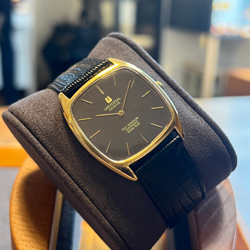 Universal Genève Gilt Shadow Brown Dial 566105