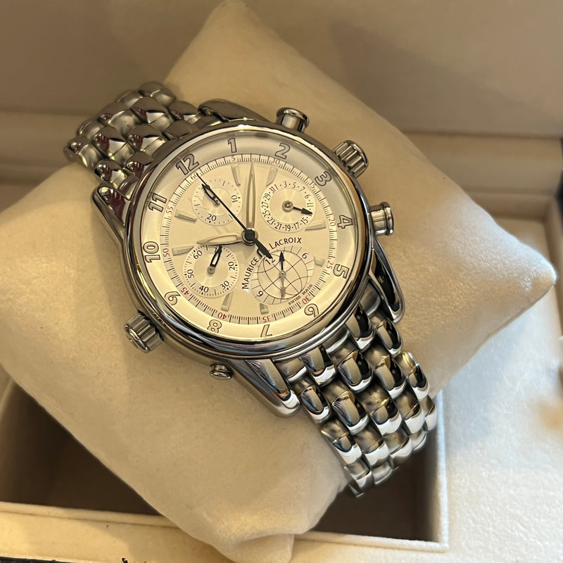 Maurice Lacroix Masterpiece Chronograph Full Set MP6398
