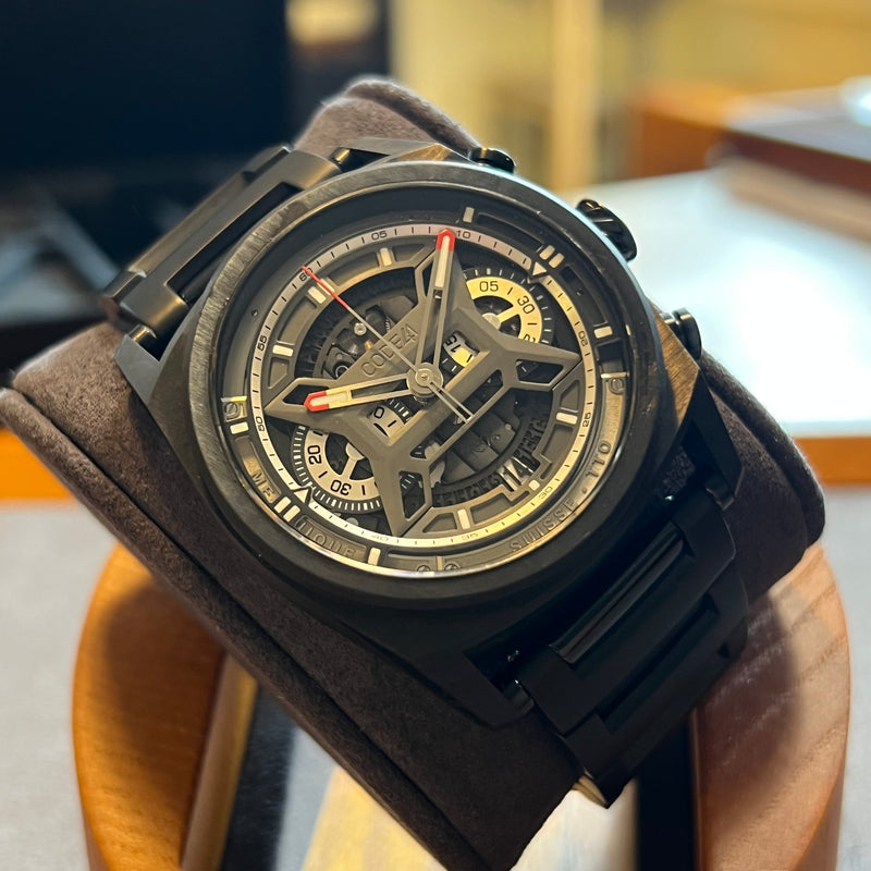 CODE 41 Carbon Case Stem-Winder Chrono NB24