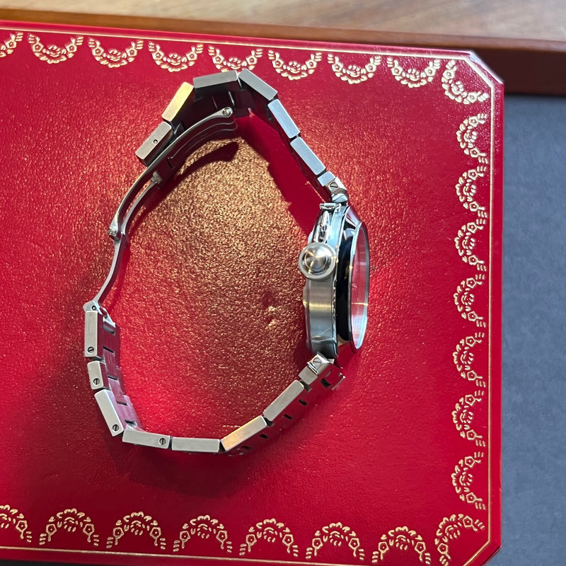 Cartier Pasha Pink Dial Automatic Full Set W31058M7