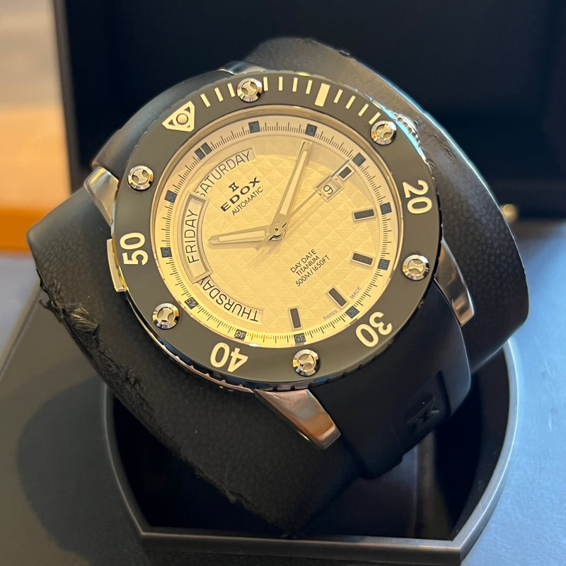 Edox Class-1 Automatic Day-Date Full Set 83005