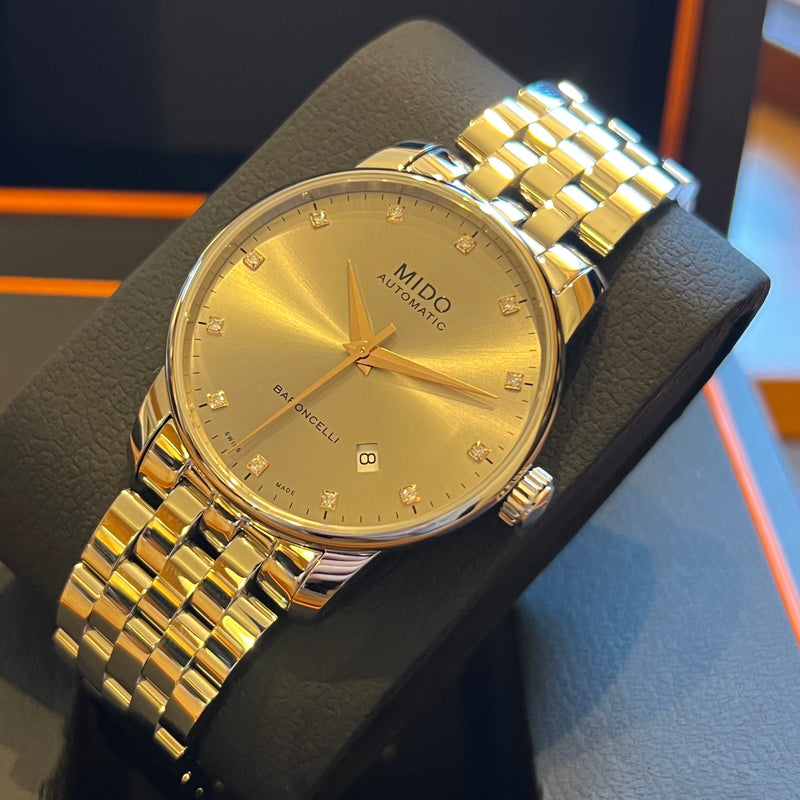 Mido Baroncelli Index Diamonds Full Set M8600.4.67.1