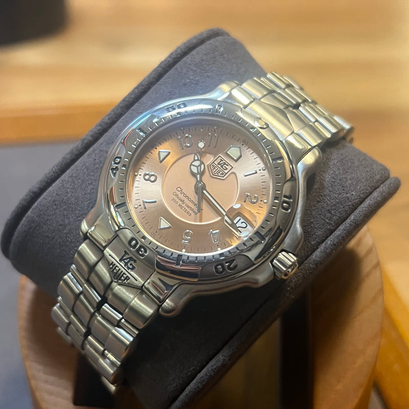 Tag Heuer P6000 Salmon Dial Full Set WH5115-K1