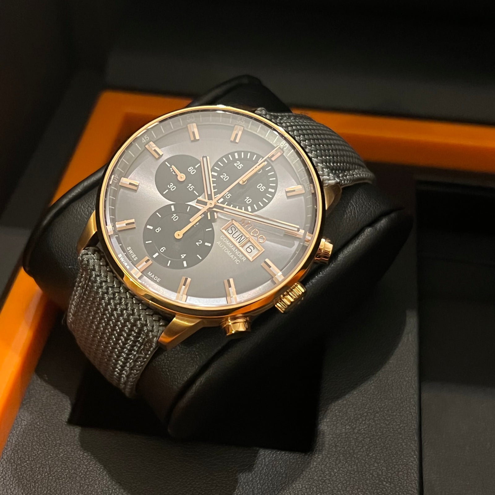 Mido Commander Chronograph 2023 Full Set M016.414.36.081.00