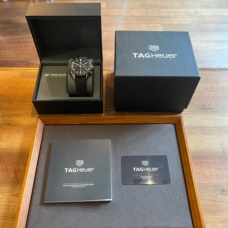 TAG Heuer Carrera Chronograph Full Set 03/2021 CBN2A5A.FC6481