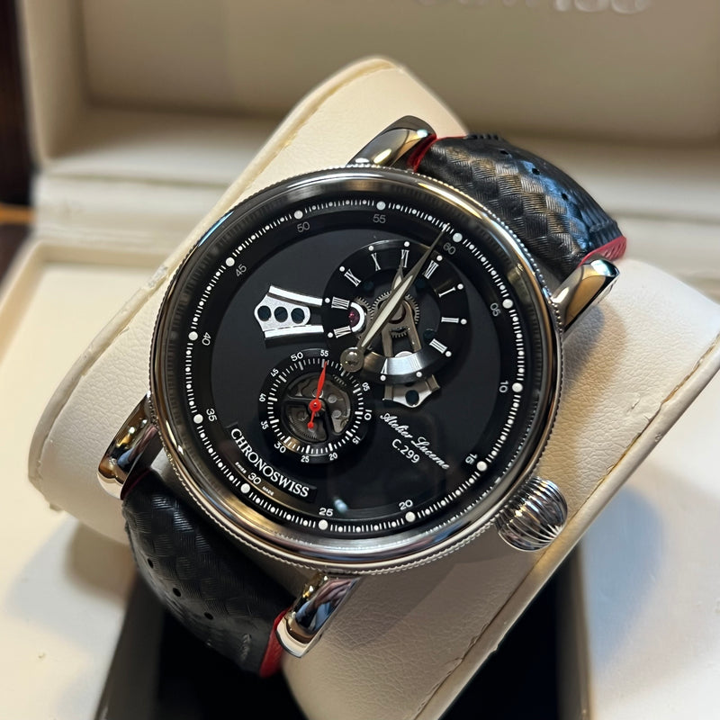 Chronoswiss Flying Regulator Open Gear Full Set CH-8753-BKBK