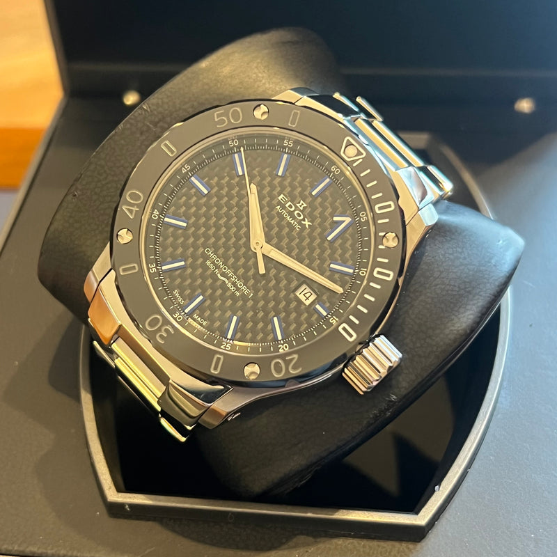 Edox Chronograph Offshore 1 Full Set 80099