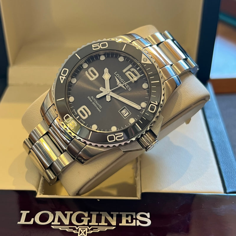 Longines Hydroconquest Automatic Date Full Set L3.782.4.76.6