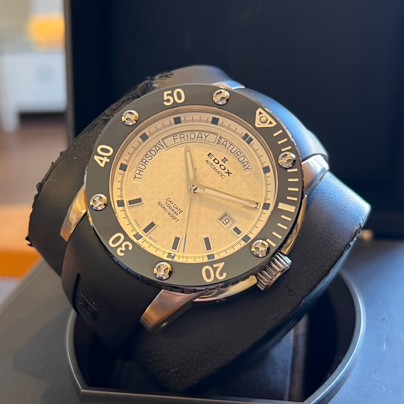 Edox Class-1 Automatic Day-Date Full Set 83005