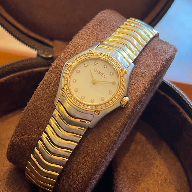 Ebel Classic Wave Diamonds Bezel 1003F14/9925