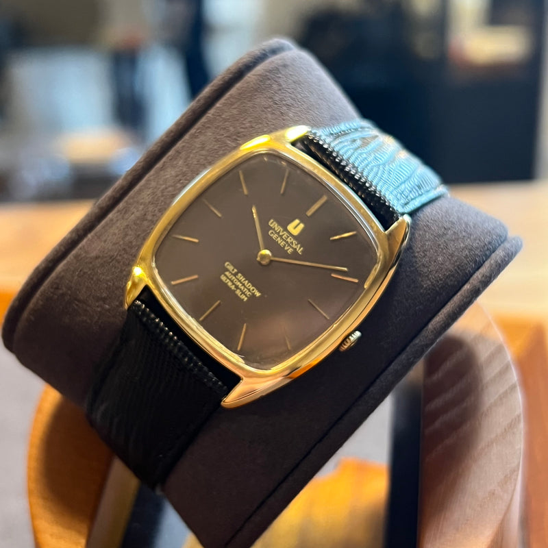 Universal Genève Gilt Shadow Brown Dial 566105