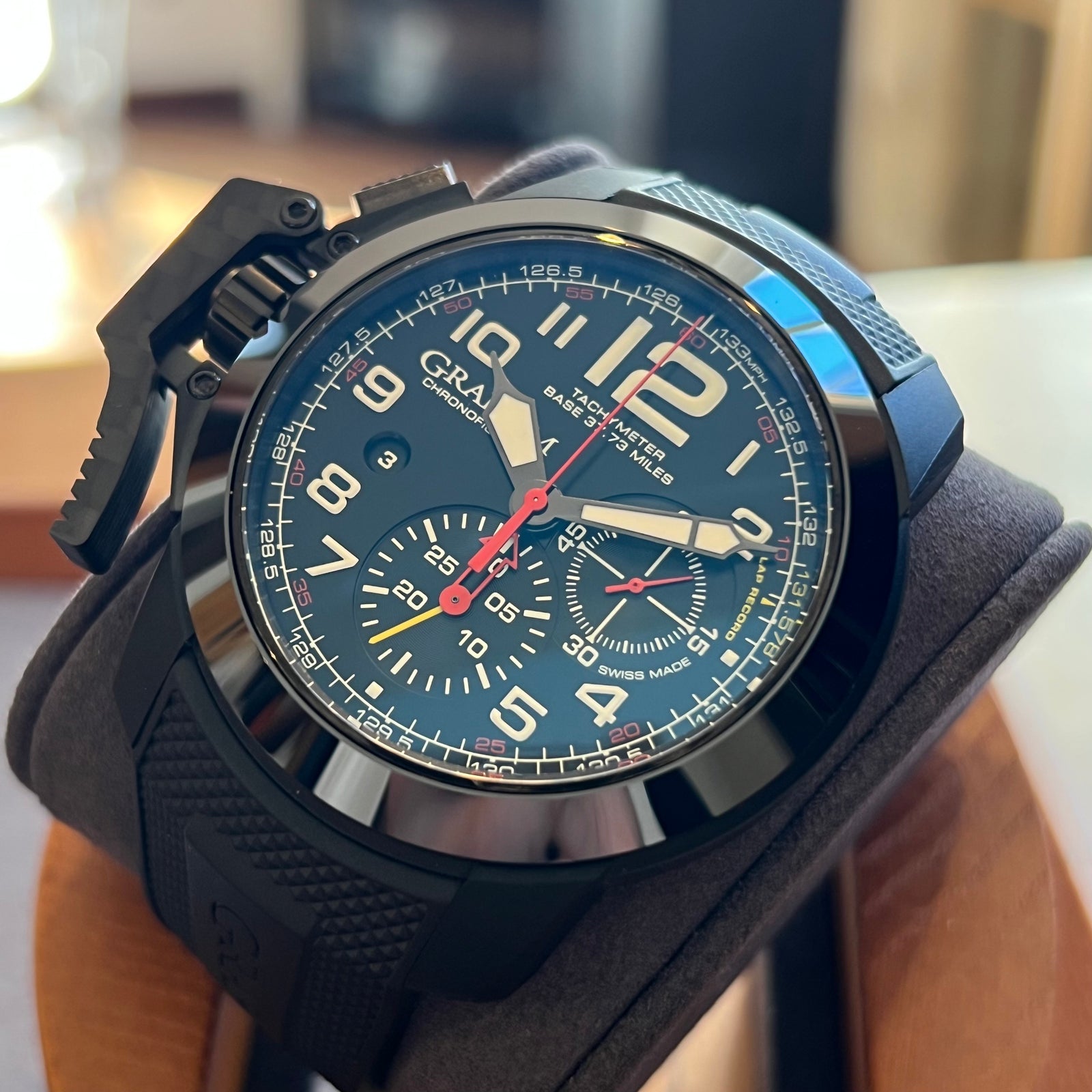 グランドファーザー Graham Chronofighter Oversize Automatic IN-2CCBK-0